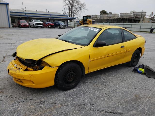 1G1JC12F237350768 - 2003 CHEVROLET CAVALIER YELLOW photo 1