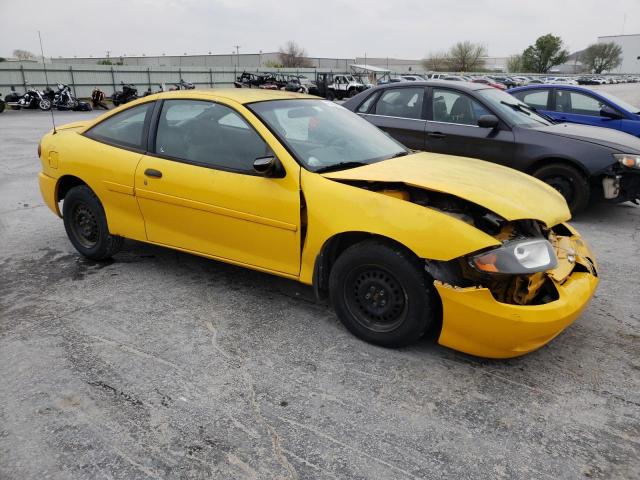 1G1JC12F237350768 - 2003 CHEVROLET CAVALIER YELLOW photo 4