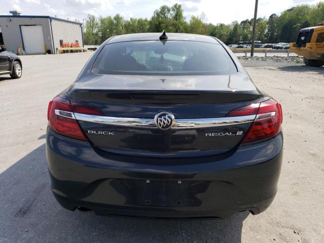 2G4GK5EX8F9296262 - 2015 BUICK REGAL BLACK photo 6