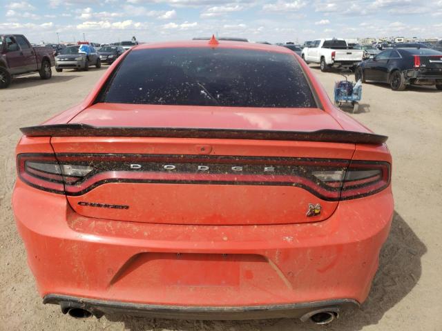 2C3CDXGJ6KH553120 - 2019 DODGE CHARGER SCAT PACK ORANGE photo 6