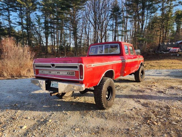 14HKA09787 - 1978 FORD 250 RANGER RED photo 4