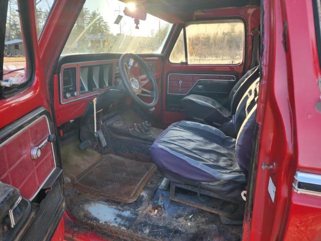 14HKA09787 - 1978 FORD 250 RANGER RED photo 5