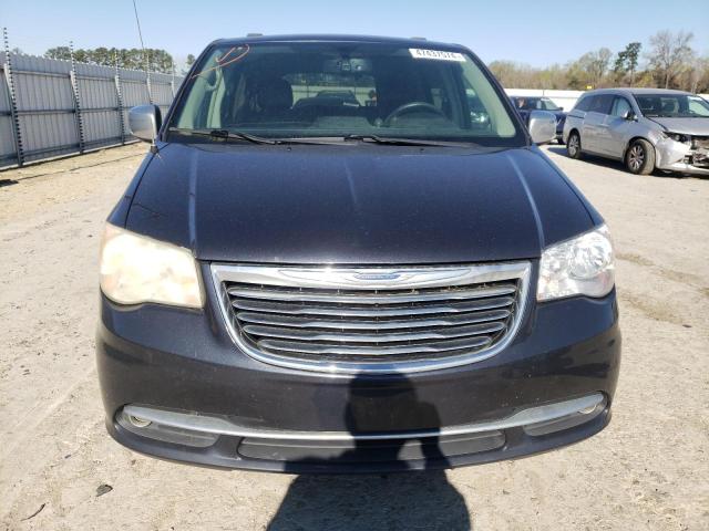 2C4RC1CG5DR646286 - 2013 CHRYSLER TOWN & COU TOURING L BLUE photo 5