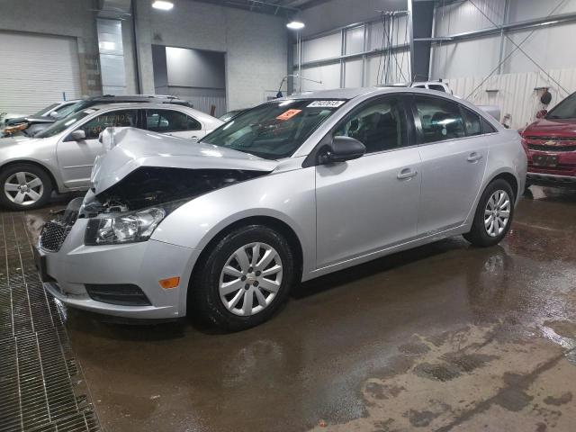 1G1PC5SH7B7112688 - 2011 CHEVROLET CRUZE LS SILVER photo 1