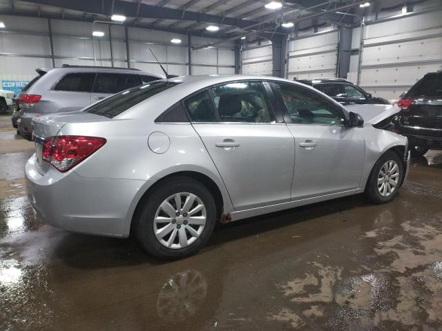 1G1PC5SH7B7112688 - 2011 CHEVROLET CRUZE LS SILVER photo 3