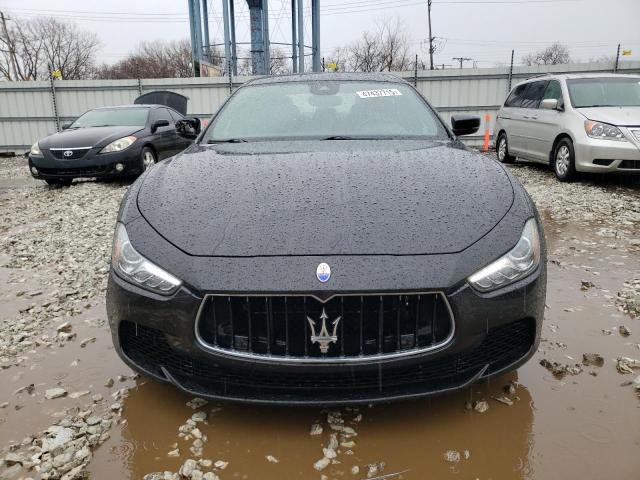 ZAM57RTLXH1247037 - 2017 MASERATI GHIBLI S Schwarz Foto 5