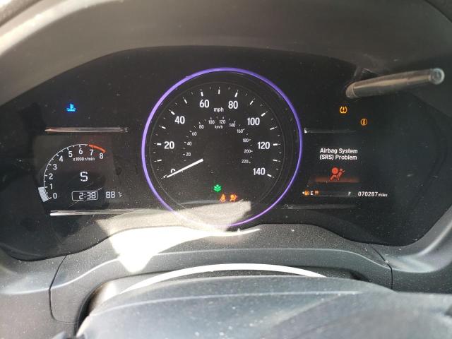 3CZRU5H50KM707974 - 2019 HONDA HR-V EX PURPLE photo 9