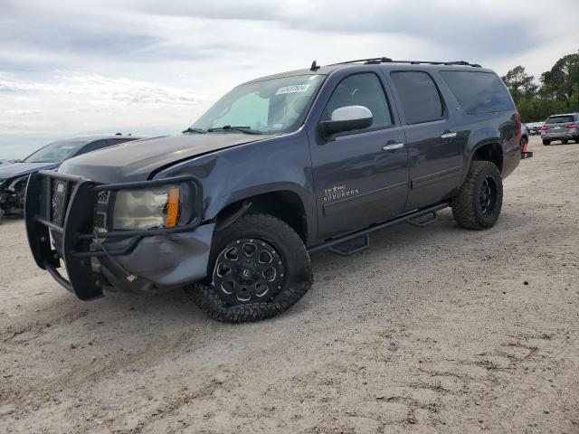 1GNSCJE08BR305542 - 2011 CHEVROLET SUBURBAN C1500 LT BLACK photo 1