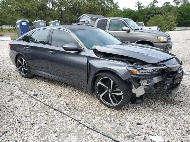 1HGCV1F39KA038556 - 2019 HONDA ACCORD SPORT GRAY photo 4