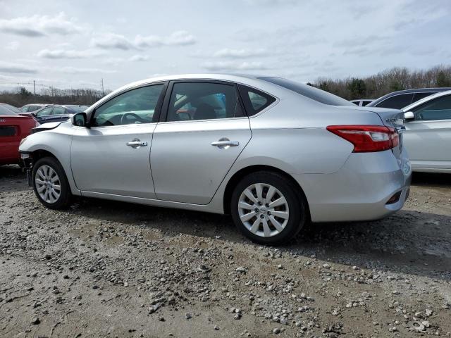 3N1AB7AP6HY214109 - 2017 NISSAN SENTRA S SILVER photo 2