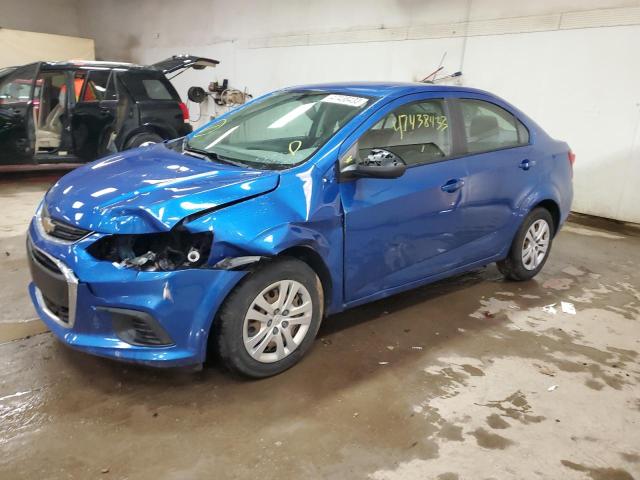 1G1JB5SH3H4169036 - 2017 CHEVROLET SONIC LS ლურჯი ფოტო 1