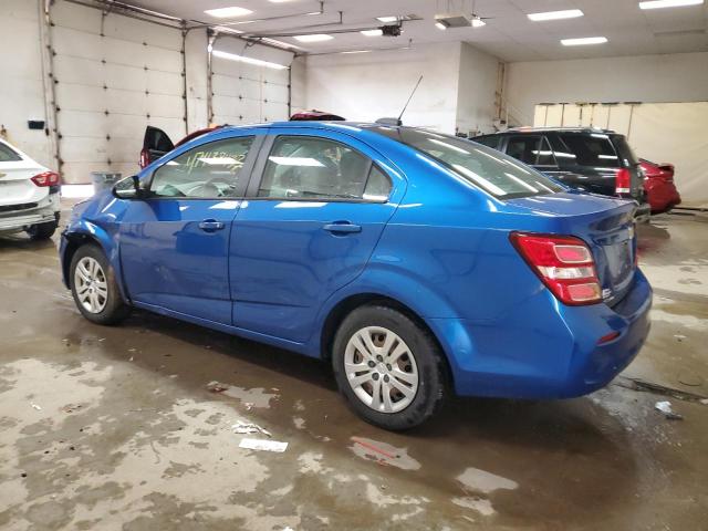 1G1JB5SH3H4169036 - 2017 CHEVROLET SONIC LS ლურჯი ფოტო 2