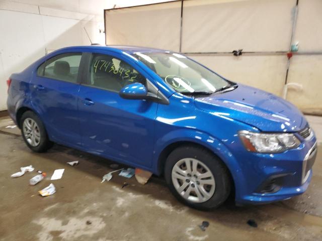 1G1JB5SH3H4169036 - 2017 CHEVROLET SONIC LS ლურჯი ფოტო 4