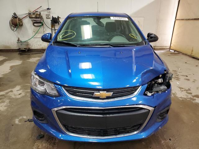 1G1JB5SH3H4169036 - 2017 CHEVROLET SONIC LS ლურჯი ფოტო 5