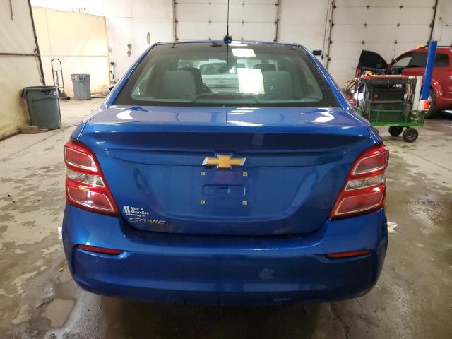 1G1JB5SH3H4169036 - 2017 CHEVROLET SONIC LS ლურჯი ფოტო 6