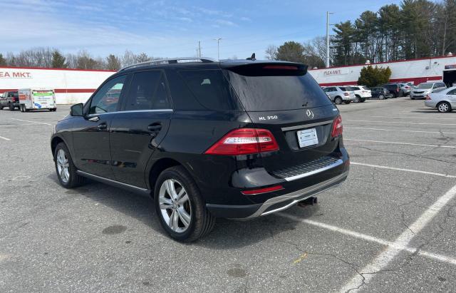 4JGDA5HB7DA114722 - 2013 MERCEDES-BENZ ML 350 4MATIC BLACK photo 3