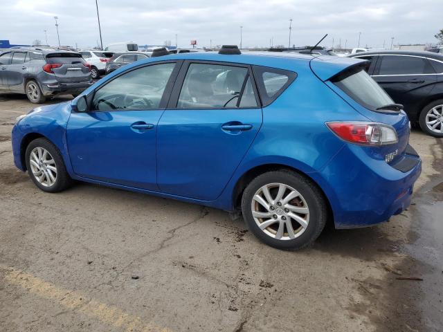 JM1BL1M73C1556749 - 2012 MAZDA 3 I BLUE photo 2