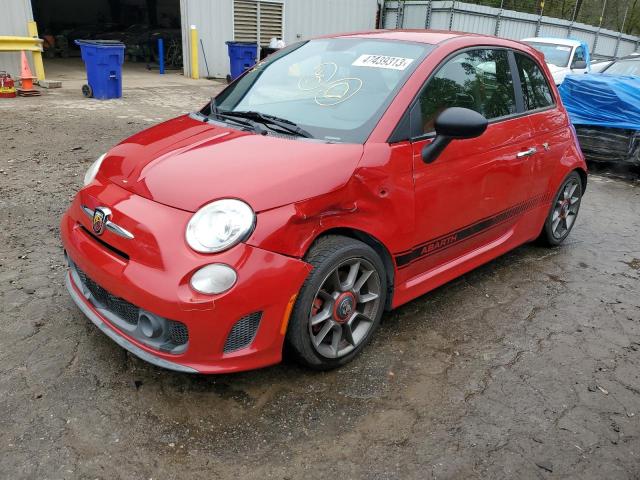 3C3CFFFH9DT748027 - 2013 FIAT 500 ABARTH RED photo 1