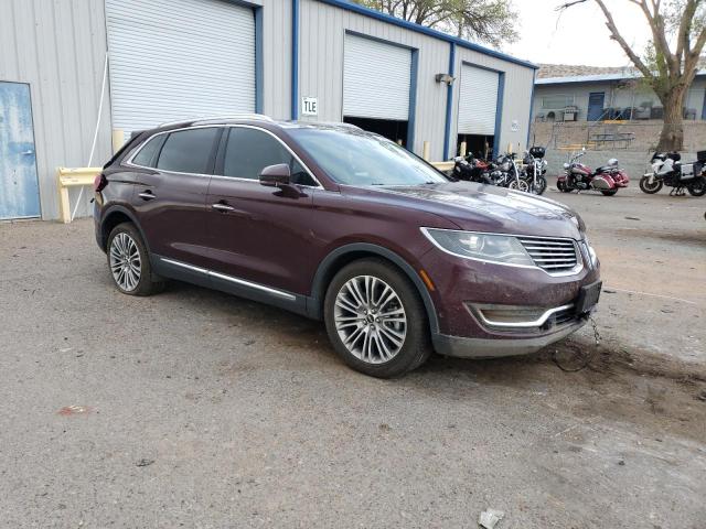 2LMPJ6LR6JBL17841 - 2018 LINCOLN MKX RESERVE BURGUNDY photo 4