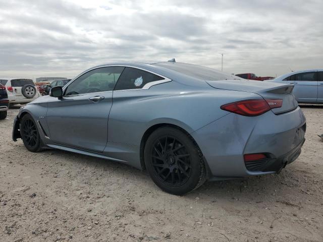 JN1EV7EK8JM340603 - 2018 INFINITI Q60 LUXE 300 BLUE photo 2