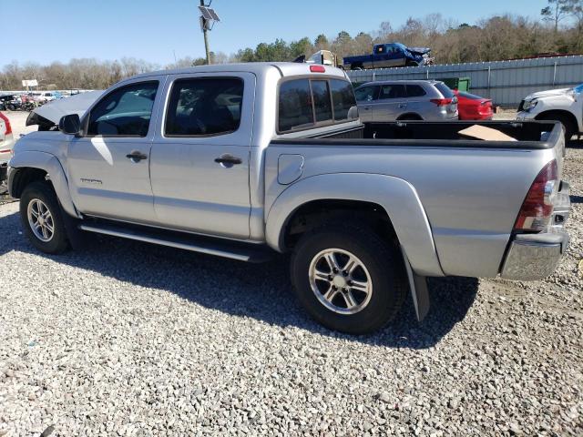5TFJU4GN6CX018631 - 2012 TOYOTA TACOMA DOUBLE CAB PRERUNNER SILVER photo 2