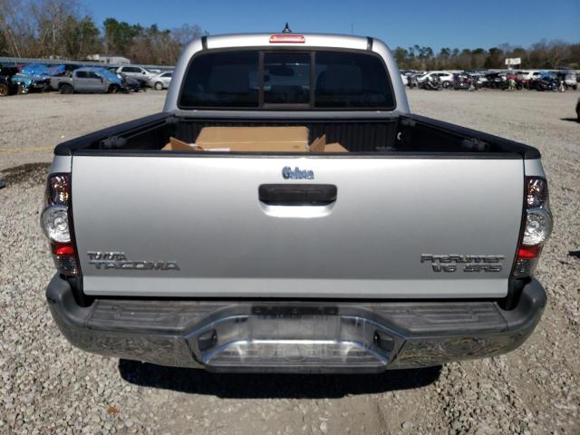 5TFJU4GN6CX018631 - 2012 TOYOTA TACOMA DOUBLE CAB PRERUNNER SILVER photo 6