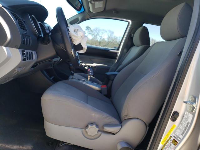 5TFJU4GN6CX018631 - 2012 TOYOTA TACOMA DOUBLE CAB PRERUNNER SILVER photo 7