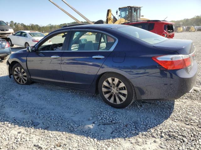 1HGCR2F73DA203887 - 2013 HONDA ACCORD EX BLUE photo 2