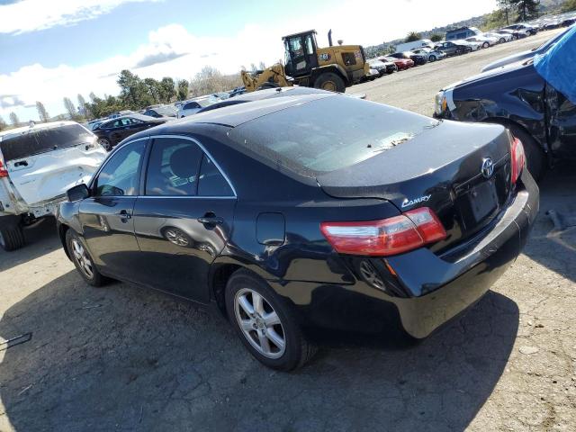 4T1BE46K27U051427 - 2007 TOYOTA CAMRY CE BLACK photo 2