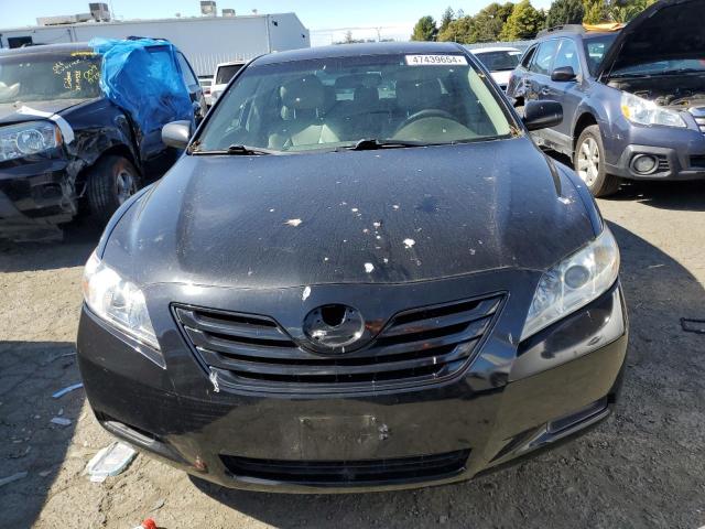 4T1BE46K27U051427 - 2007 TOYOTA CAMRY CE BLACK photo 5