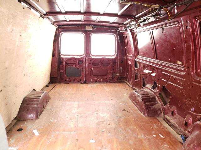 1FTSS34L55HA73429 - 2005 FORD ECONOLINE E350 SUPER DUTY VAN RED photo 10