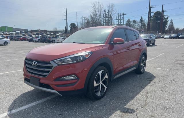 KM8J3CA29GU192935 - 2016 HYUNDAI TUCSON LIMITED RED photo 2