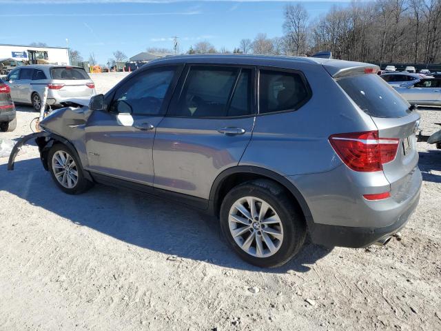 5UXWY3C50G0N88681 - 2016 BMW X3 XDRIVE28D GRAY photo 2