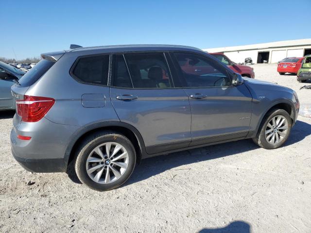 5UXWY3C50G0N88681 - 2016 BMW X3 XDRIVE28D GRAY photo 3