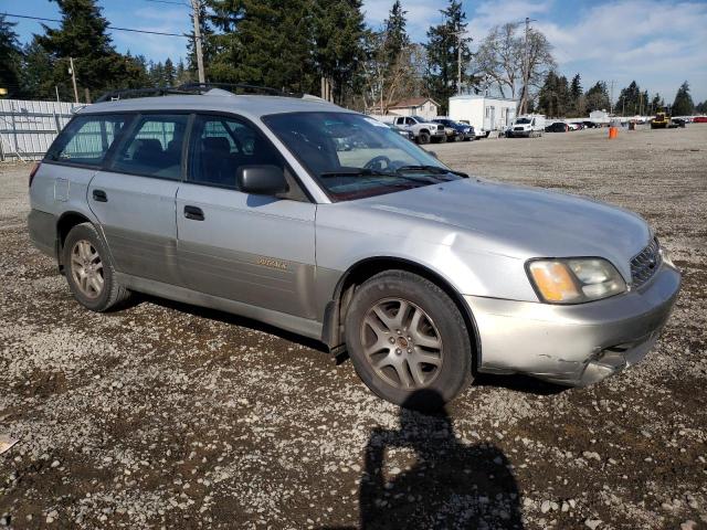 4S3BH675937624977 - 2003 SUBARU LEGACY OUTBACK AWP 银色 照片 4