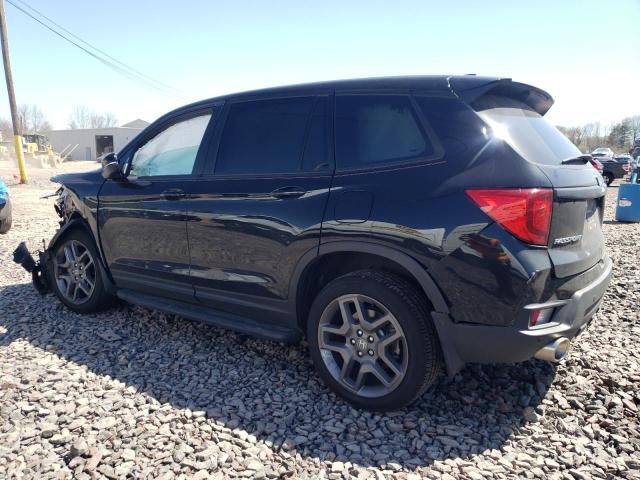 5FNYF8H56NB020343 - 2022 HONDA PASSPORT EXL Negro foto 2