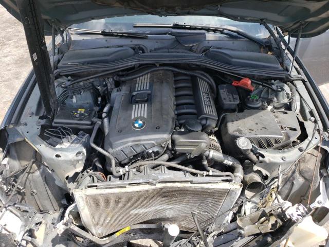 WBANU53558CT06827 - 2008 BMW 528I I GRAY photo 11