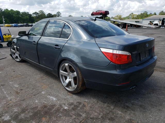 WBANU53558CT06827 - 2008 BMW 528I I GRAY photo 2
