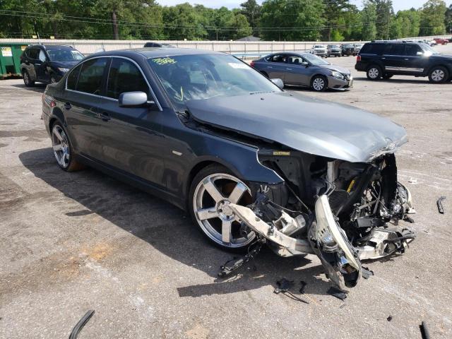 WBANU53558CT06827 - 2008 BMW 528I I GRAY photo 4