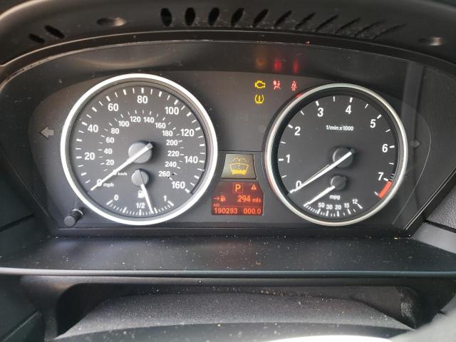 WBANU53558CT06827 - 2008 BMW 528I I GRAY photo 9