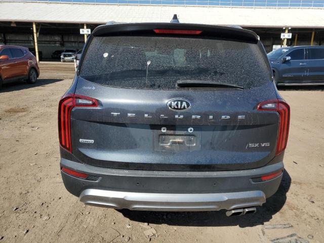 5XYP5DHC5LG025416 - 2020 KIA TELLURIDE SX CHARCOAL photo 6