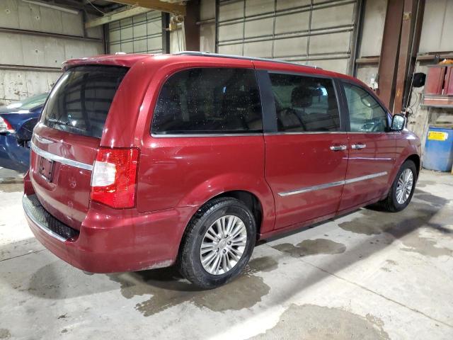 2C4RC1CG3FR547601 - 2015 CHRYSLER TOWN & COU TOURING L RED photo 3