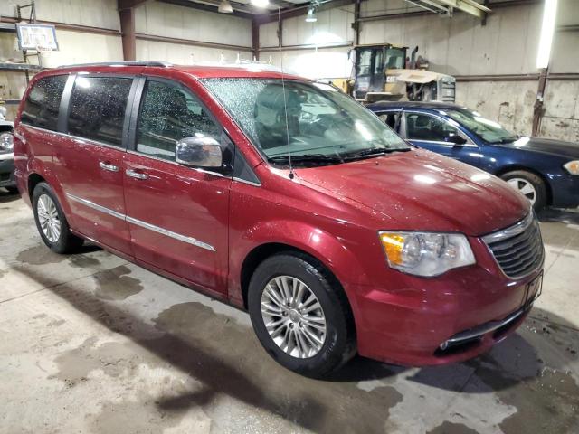 2C4RC1CG3FR547601 - 2015 CHRYSLER TOWN & COU TOURING L RED photo 4