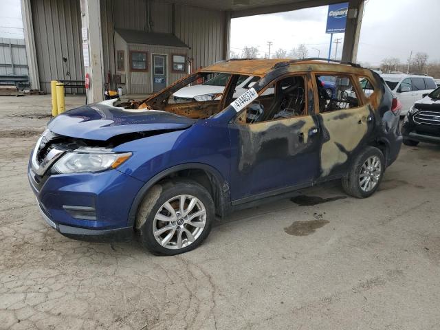 5N1AT2MV1HC744371 - 2017 NISSAN ROGUE SV BLUE photo 1