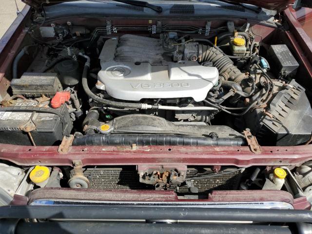 JN8DR09Y14W916774 - 2004 NISSAN PATHFINDER LE 勃艮第红 照片 12