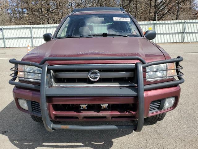 JN8DR09Y14W916774 - 2004 NISSAN PATHFINDER LE BURGUNDY photo 5