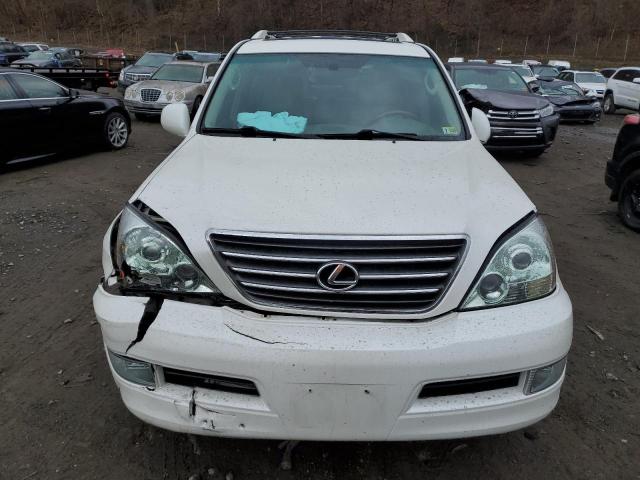 JTJBT20X770130311 - 2007 LEXUS GX 470 WHITE photo 5