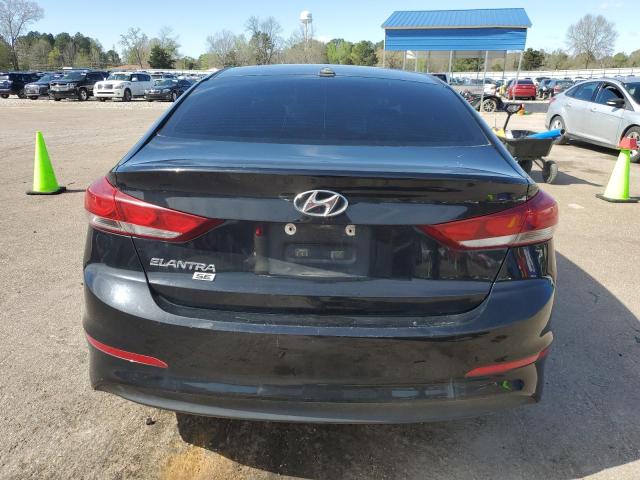 5NPD74LF1HH107190 - 2017 HYUNDAI ELANTRA SE BLACK photo 6