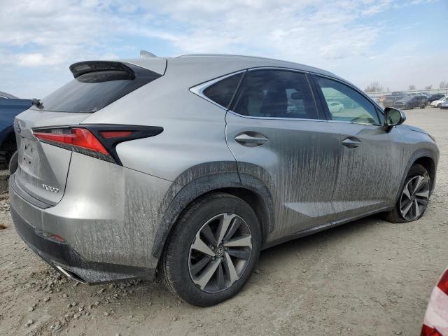 JTJBARBZ3J2150788 - 2018 LEXUS NX 300 BASE ნაცრისფერი ფოტო 3