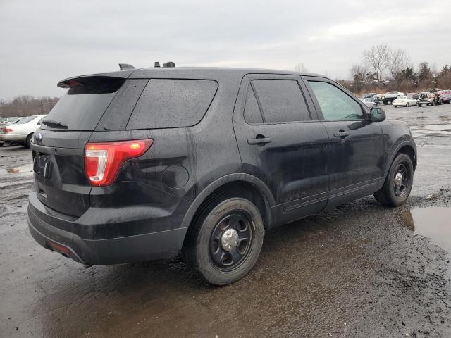 1FM5K8AR8GGB28334 - 2016 FORD EXPLORER POLICE INTERCEPTOR أسود صورة 3